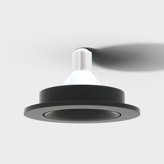 Minimalist Embedded Light Fixture 3D model
