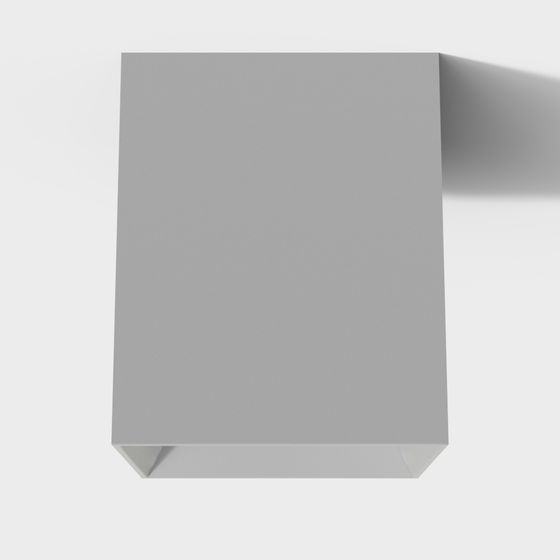 Floating Cube 3D model - Modern Minimalism