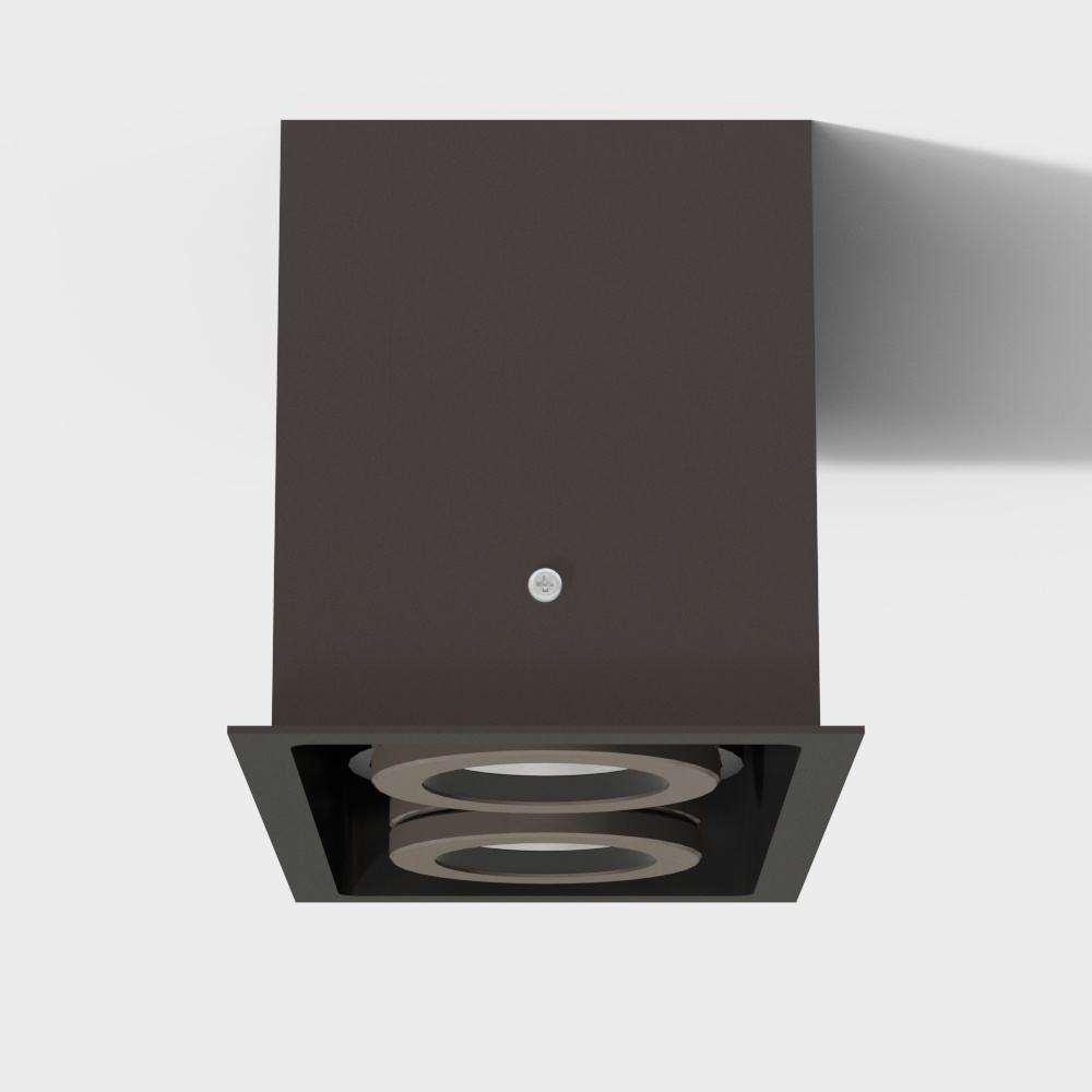 現代嵌入式雙面聚光燈