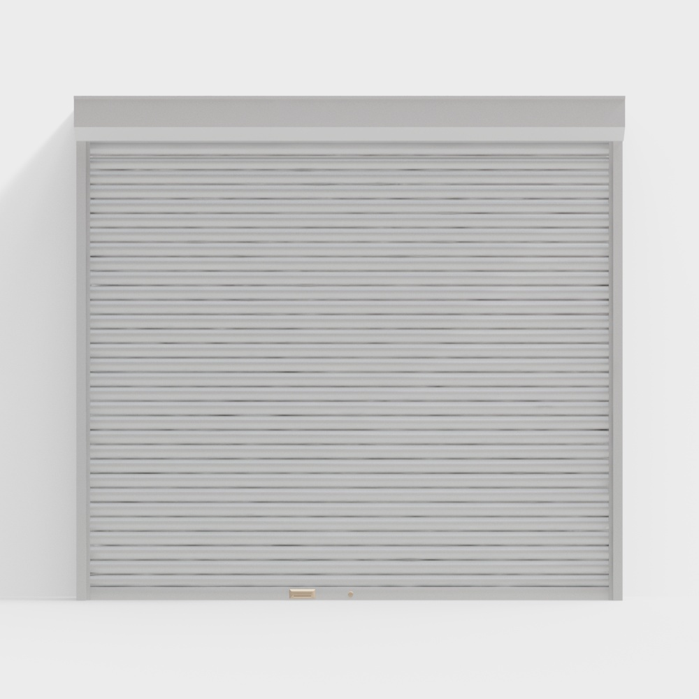 Puerta de persiana enrollable clásica moderna