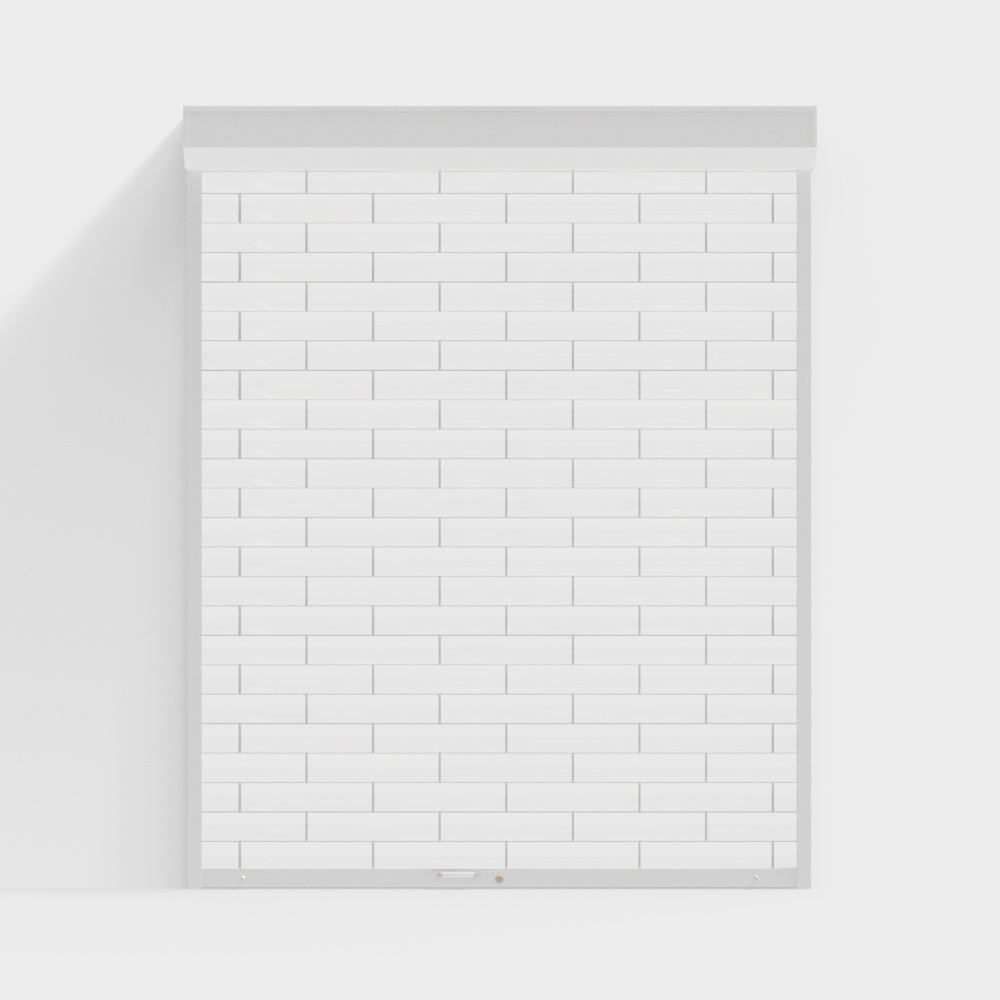 Porte moderne à volets roulants