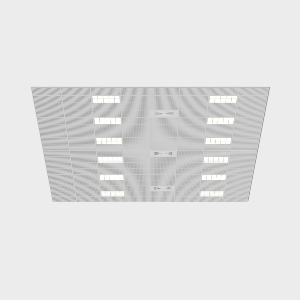 Trần nối khu vực văn phòng công cộng hiện đại