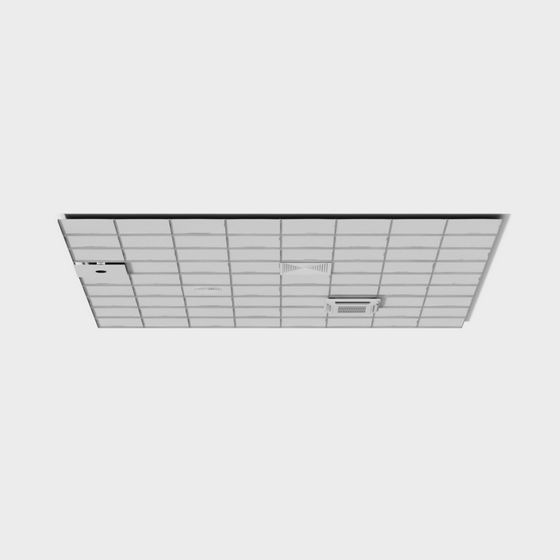 Low-Poly Modern Ceiling 3D model