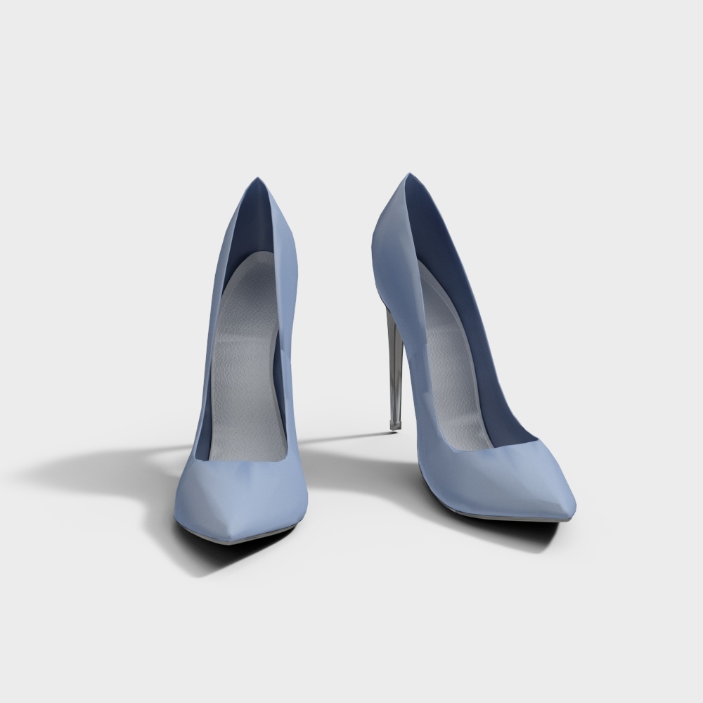 Chaussures bleu clair modernes