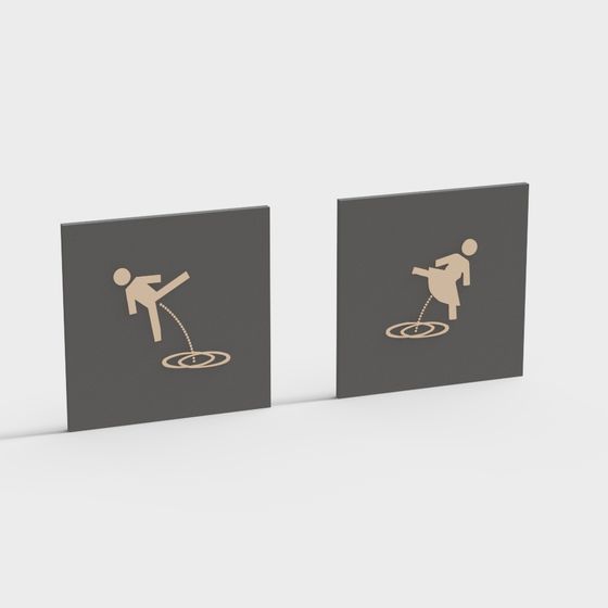 Stylish Low-Poly 3D Model with Realistic Details