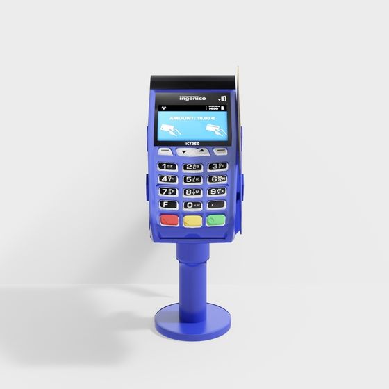 Ingenico ICT250 POS Terminal 3D model