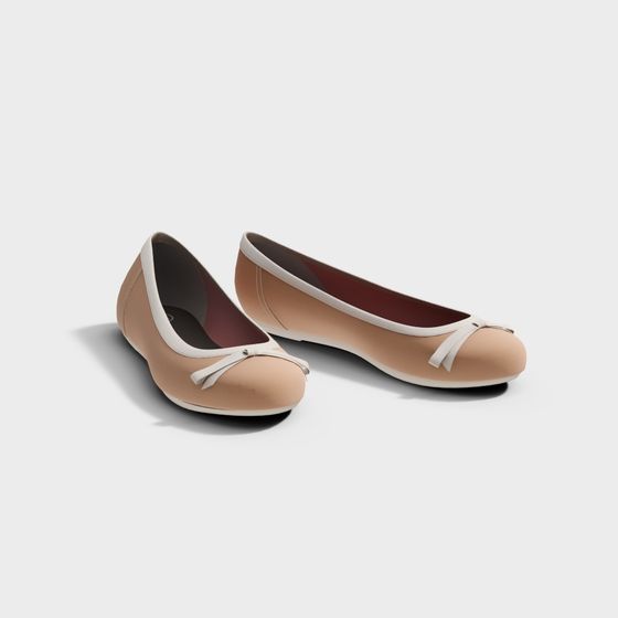 Elegant Ballet Shoe 3D model for Creatives