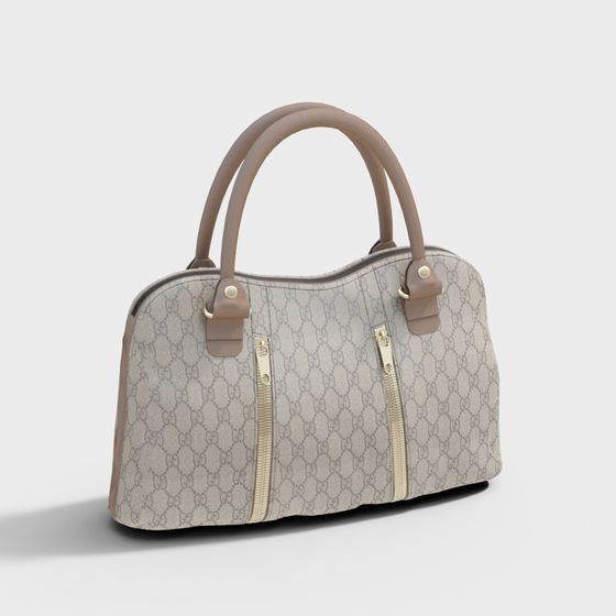Glamour Satchel 3D model
