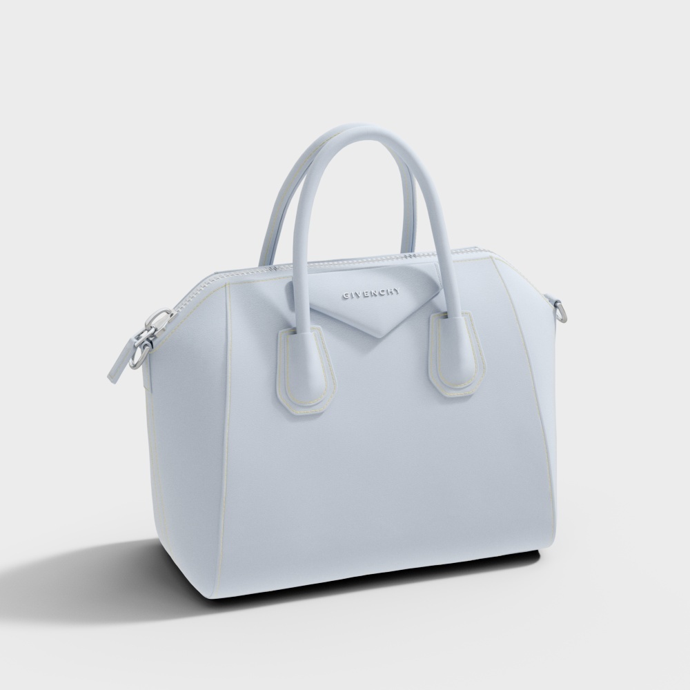 モダンブルーバッグ