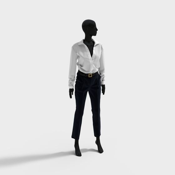 Modelo de atuendo para lugar de trabajo moderno