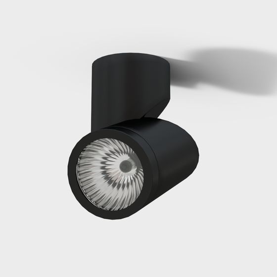 Futuristic LED Track Light 3D model