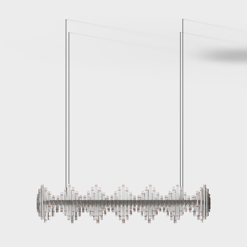 modern art chandelier