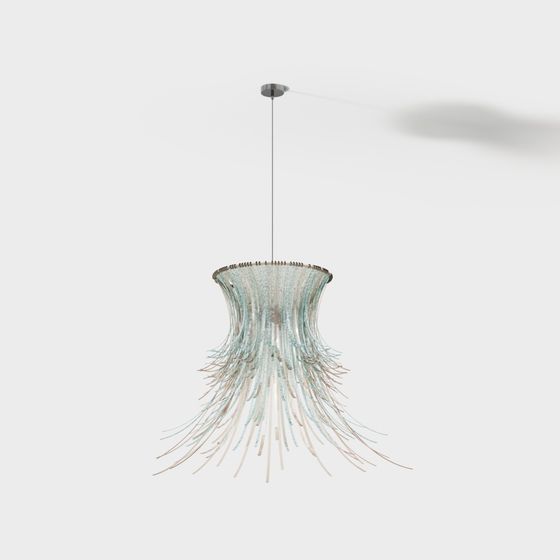 Jellyfish Chandelier 3D model