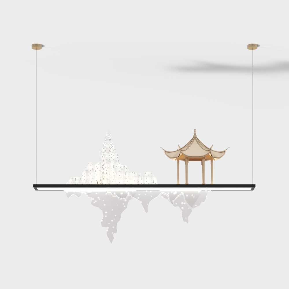 New Chinese style art chandelier