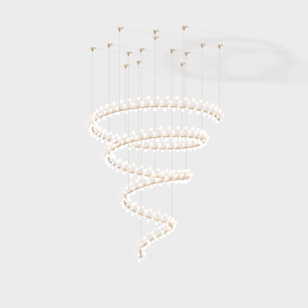 Modern spherical art chandelier