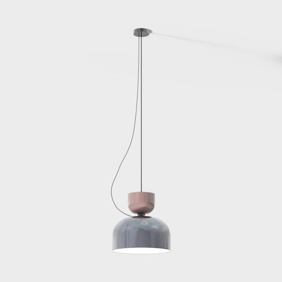 Modern Minimalist Pendant Light 3D model