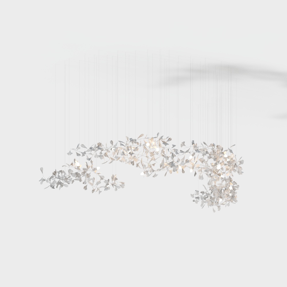 Modern floral art chandelier