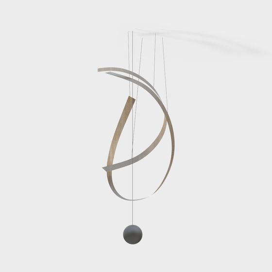Suspended Melody 3D Model