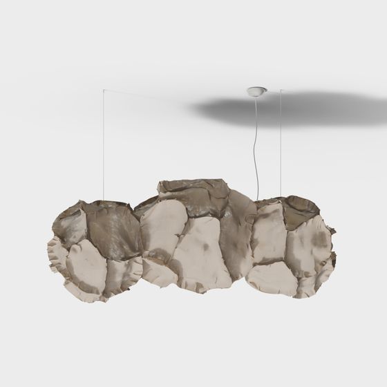 Unique High-Detailed Low-Polygon Natural Rock 3D model