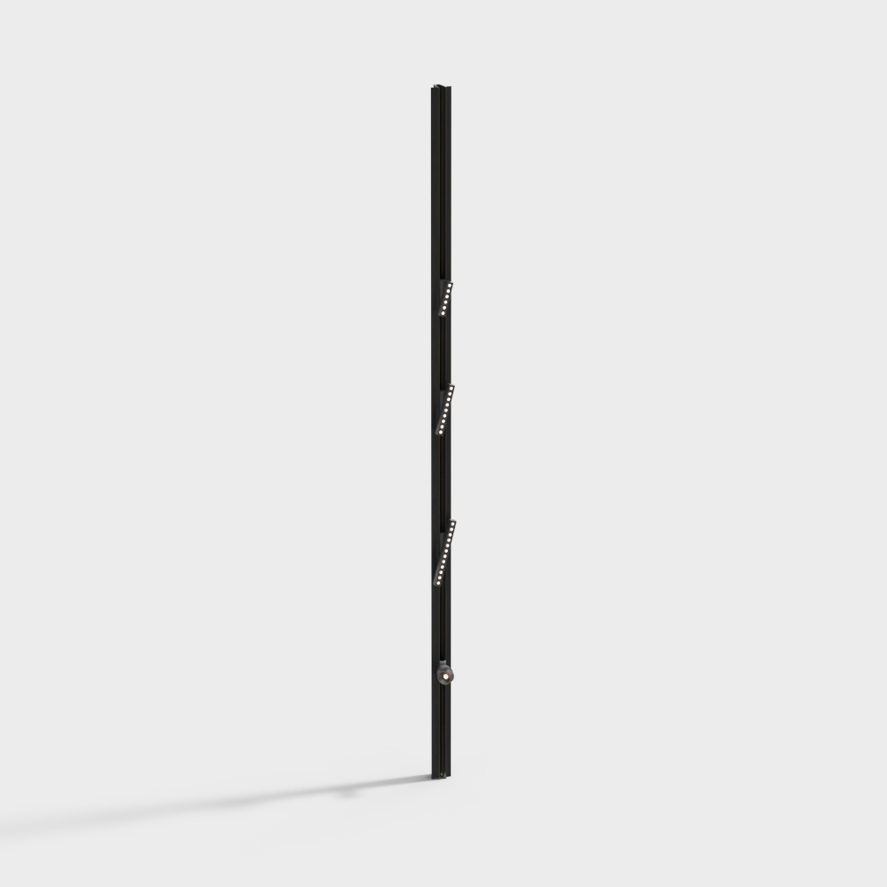 Modern wall track spotlight double spotlight combination