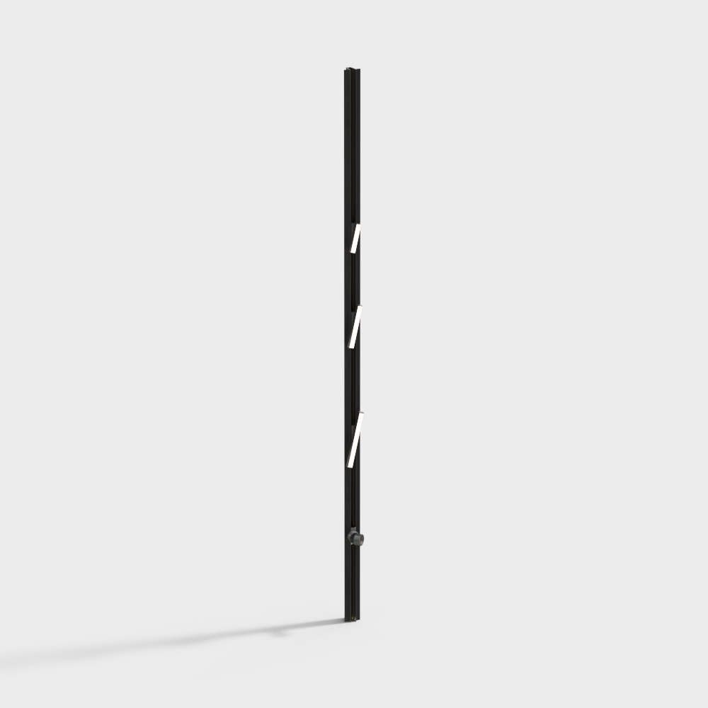 Modern wall track spotlight combination