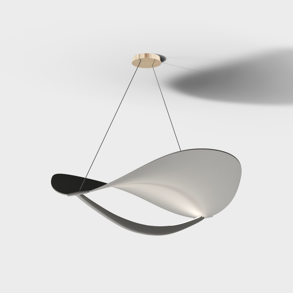 modern art chandelier