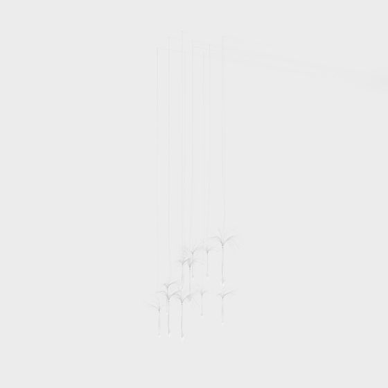 Hanging Grass Lamp 3D model