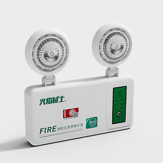 Emergency Lighting Fixture 3D model