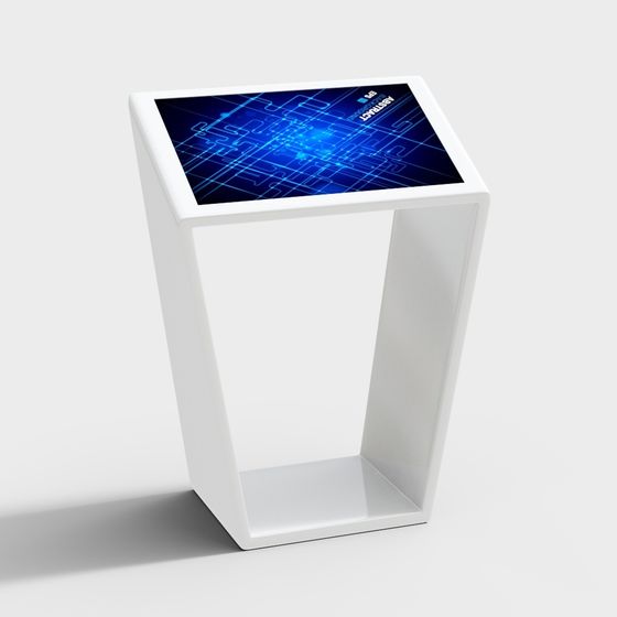 Futuristic Technology Display Stand 3D model