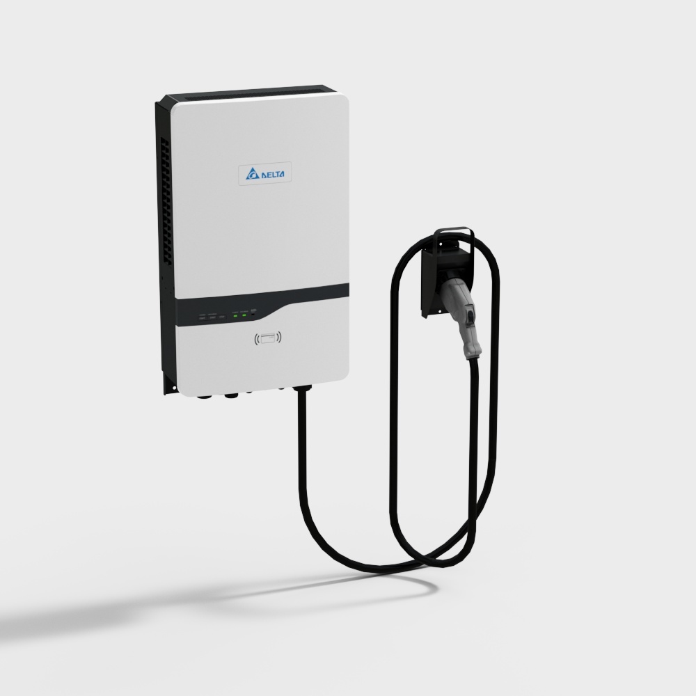 Modern wall-mounted charging pile