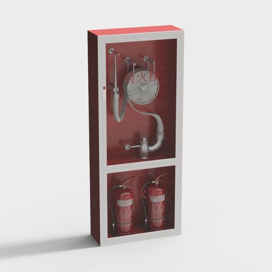 Realistic Fire Hydrant 3D Model