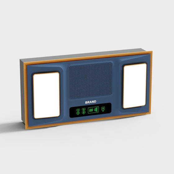 Retro Radio 3D Model for Creative Projects