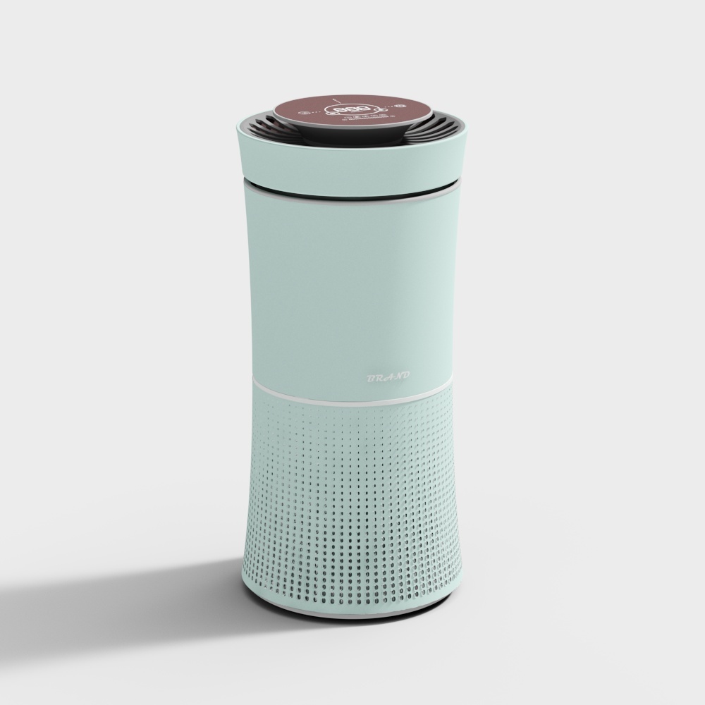 Modern round air purifier