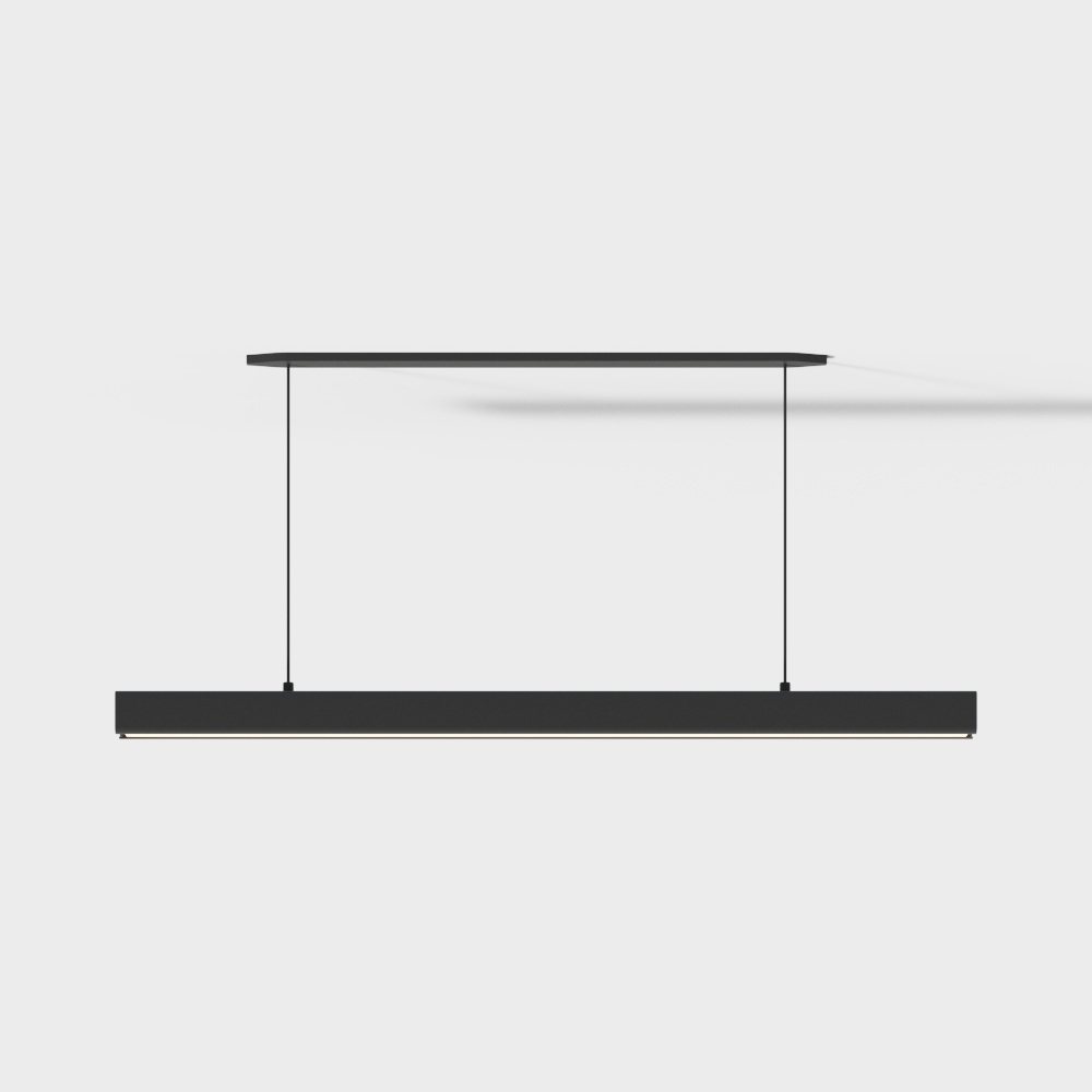 현대적인 사각형 스트립 샹들리에