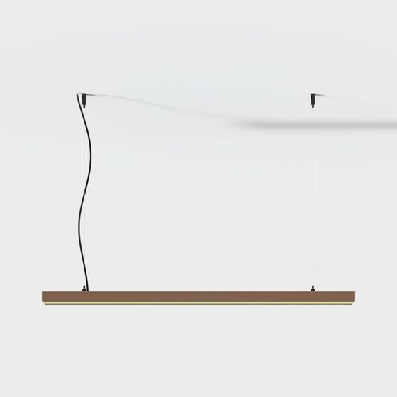 Elegant Low-Poly Pendant Light 3D model