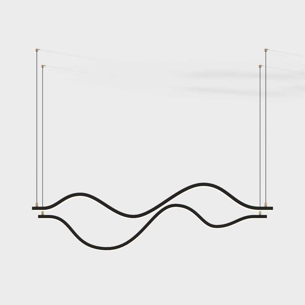 新中式條形吊燈