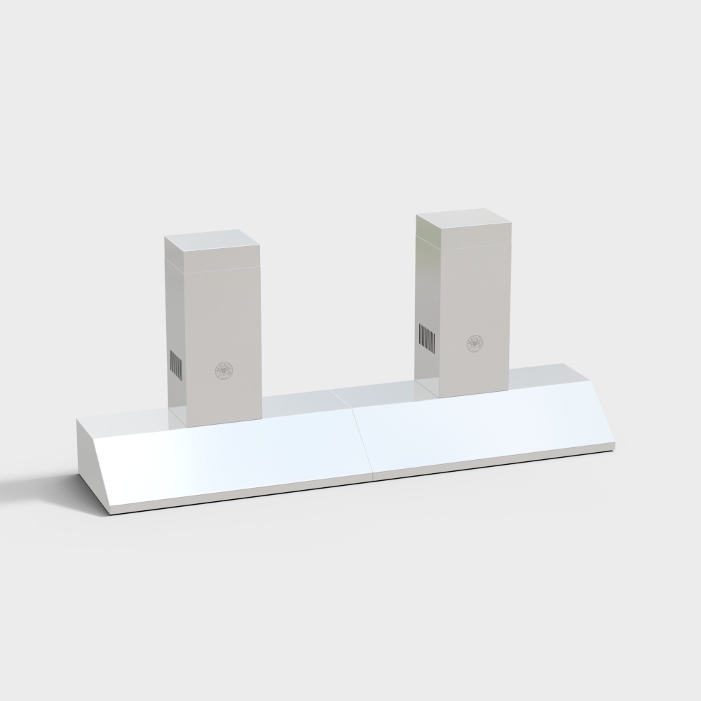 Modern hotel canteen kitchen range hood