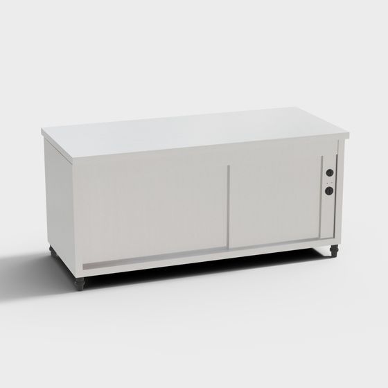 Urban Storage Cabinet 3D Model for Creative Projects