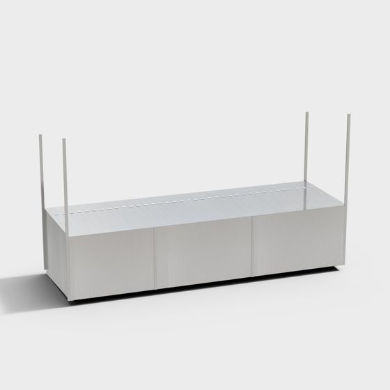 City Bridge Low-Poly 3D Model for Modern Projects