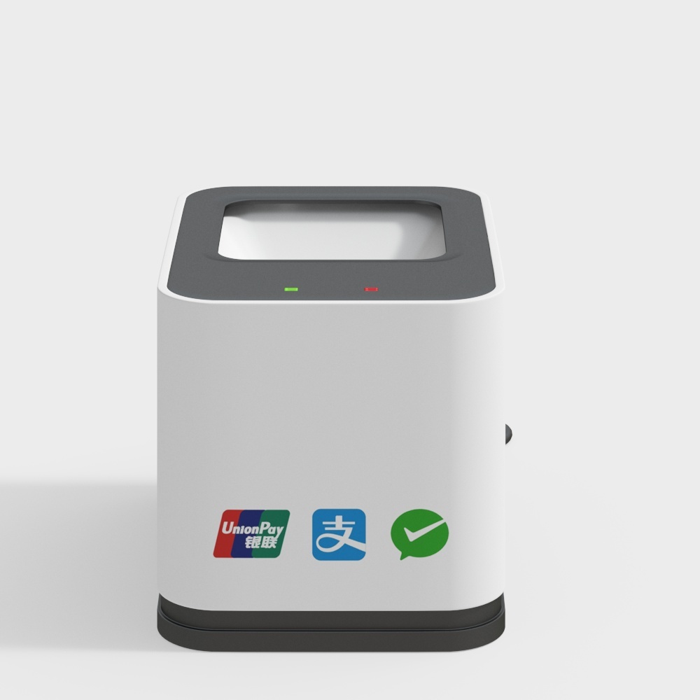 Modern Payment Terminal 3D model