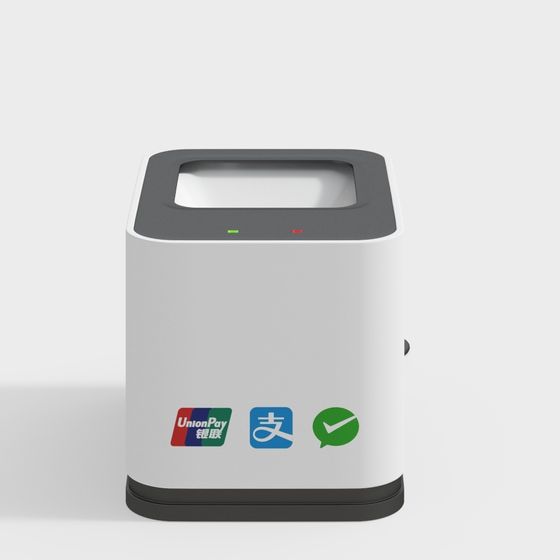 Modern Payment Terminal 3D model