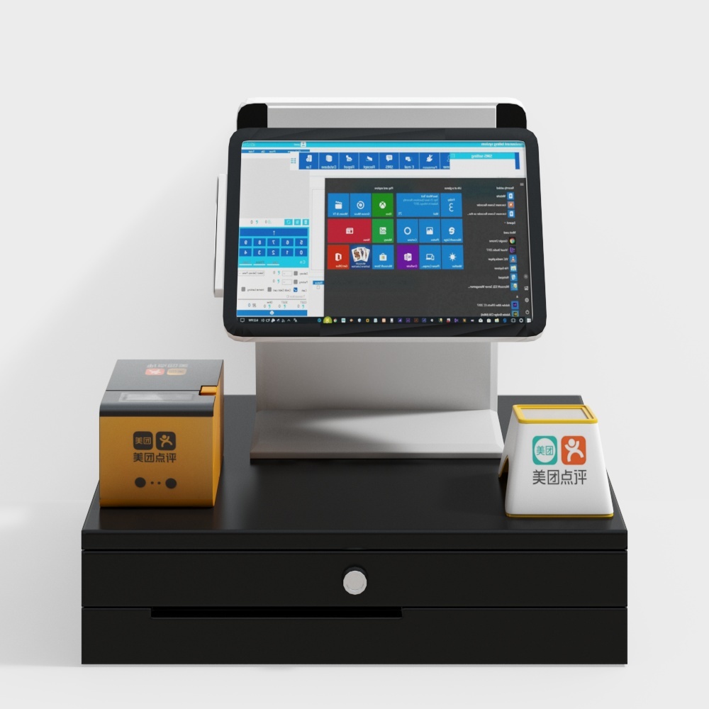 쇼핑몰 슈퍼마켓 계산대