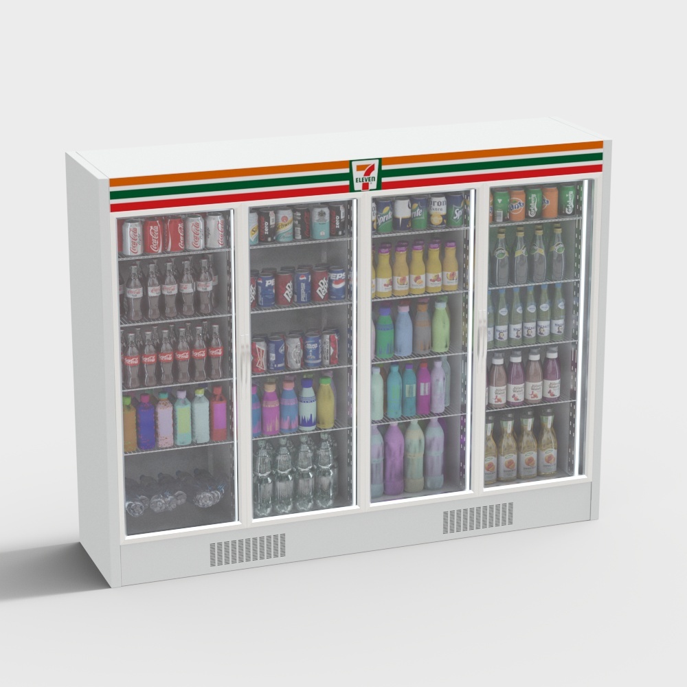 moderner Gefrierschrank