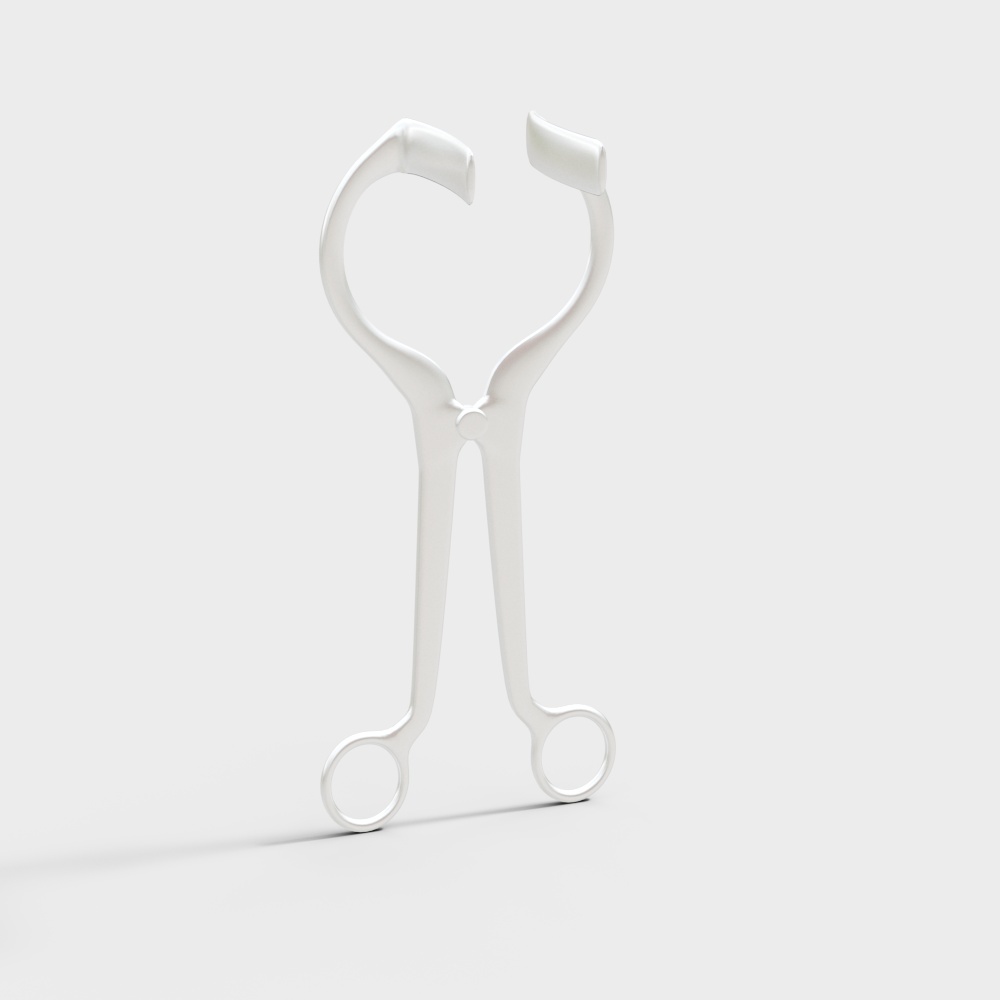 Minimalist Eyelash Curler 3D model