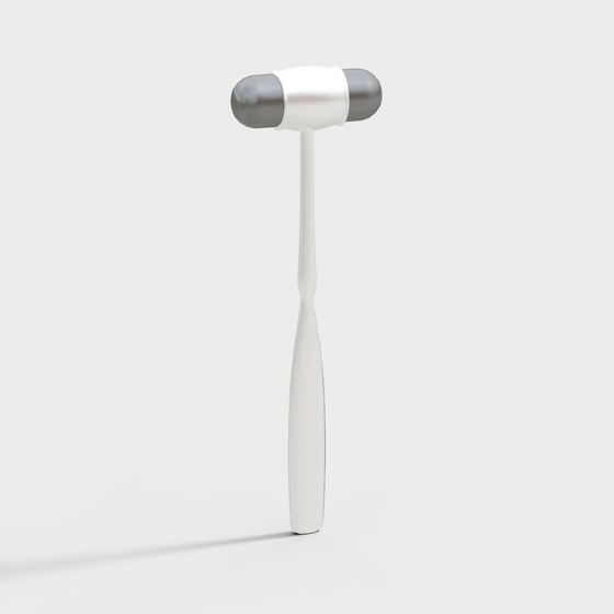 Stylish Low-Poly Massage Hammer 3D model