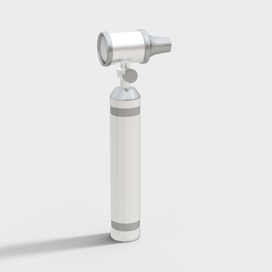 Stylish Otoscope 3D model for Medical Applications