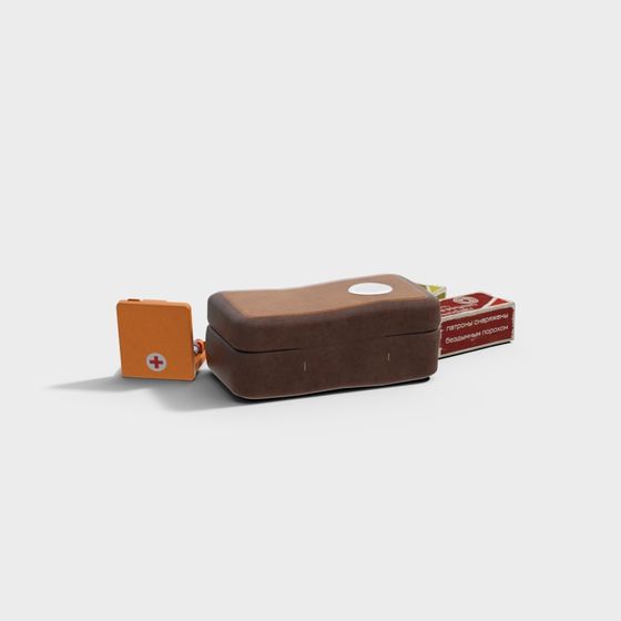 Portable First Aid Kit 3D model