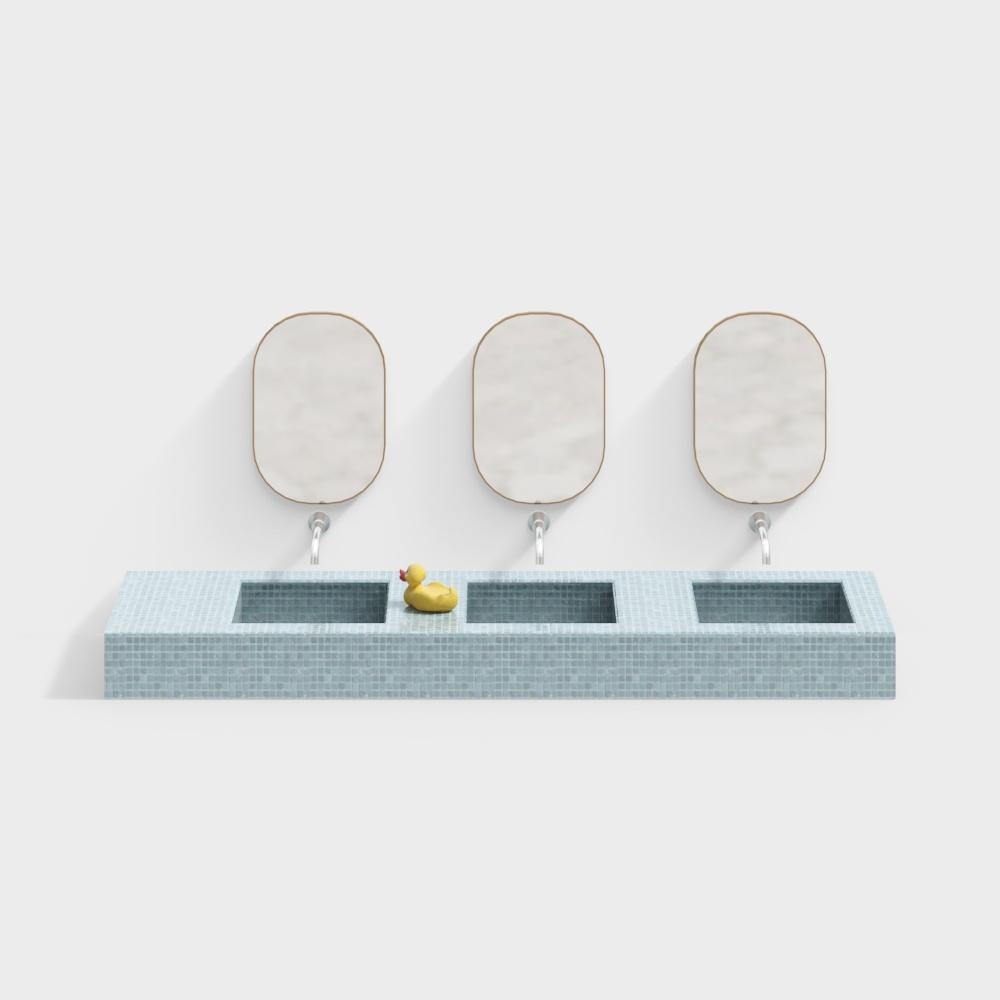 Modern bathroom sink