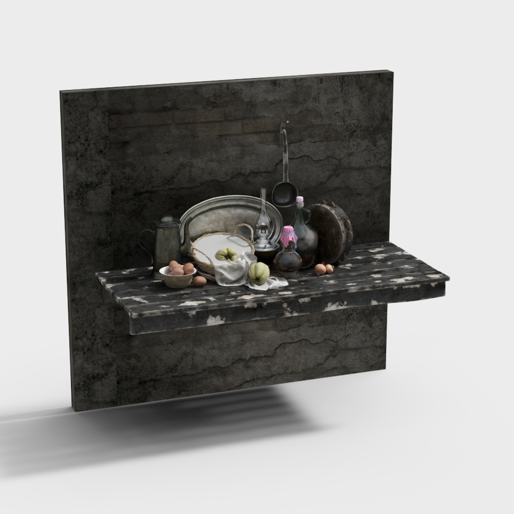 Fournitures d'art de cuisine modernes sans tissu