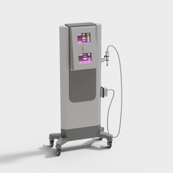 Portable Medical Device 3D Model